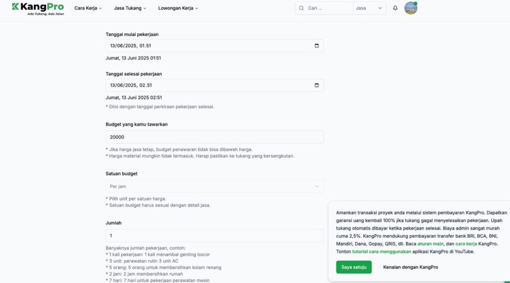 Jasa Tukang Panggilan Bangunan Tukang Online 